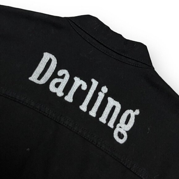 Brandy Melville x John Galt Collab Luxury Designer DARLING Denim Jean Jacket - Picture 3 of 3